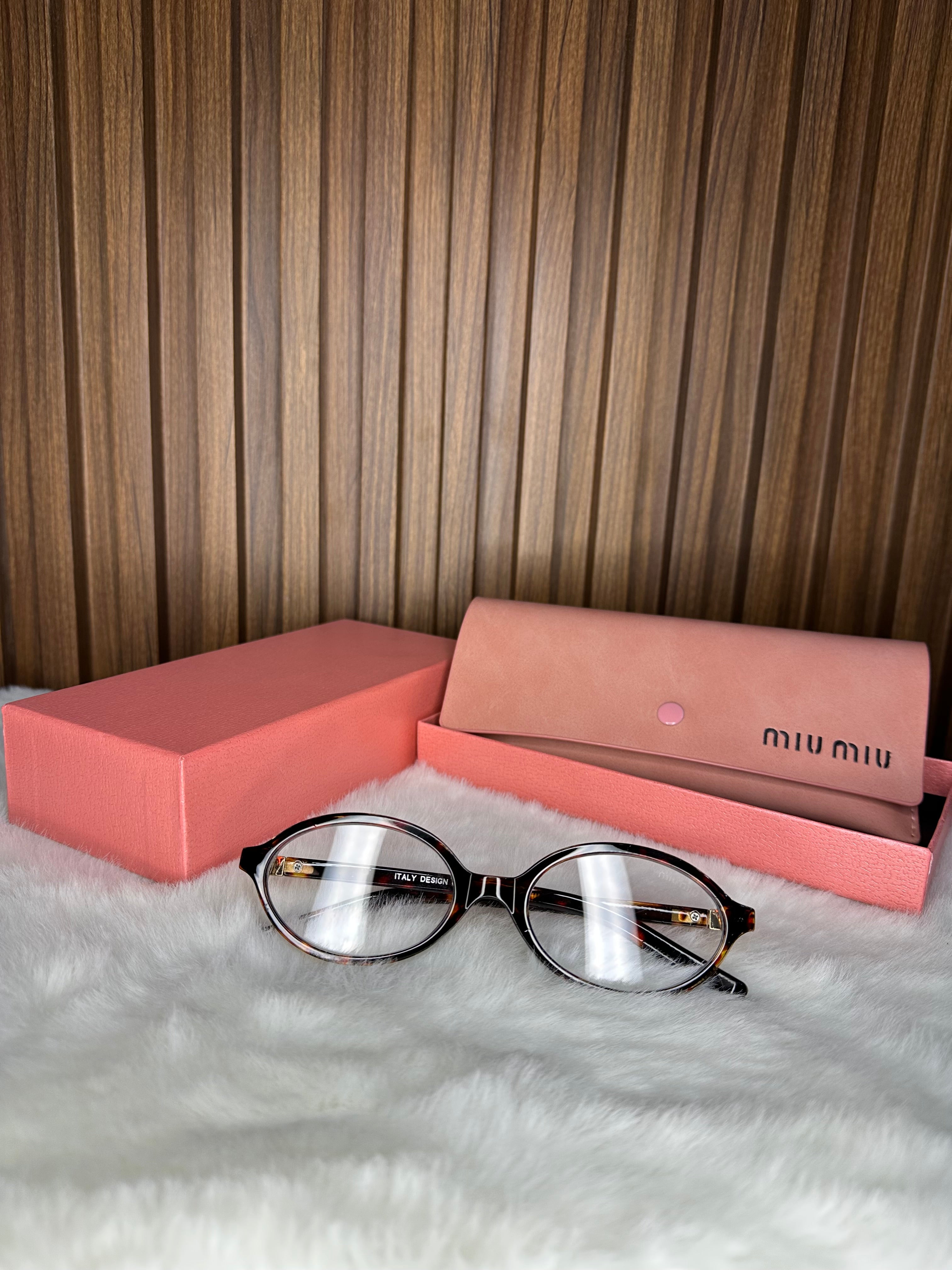Lunettes miu miu avec boite