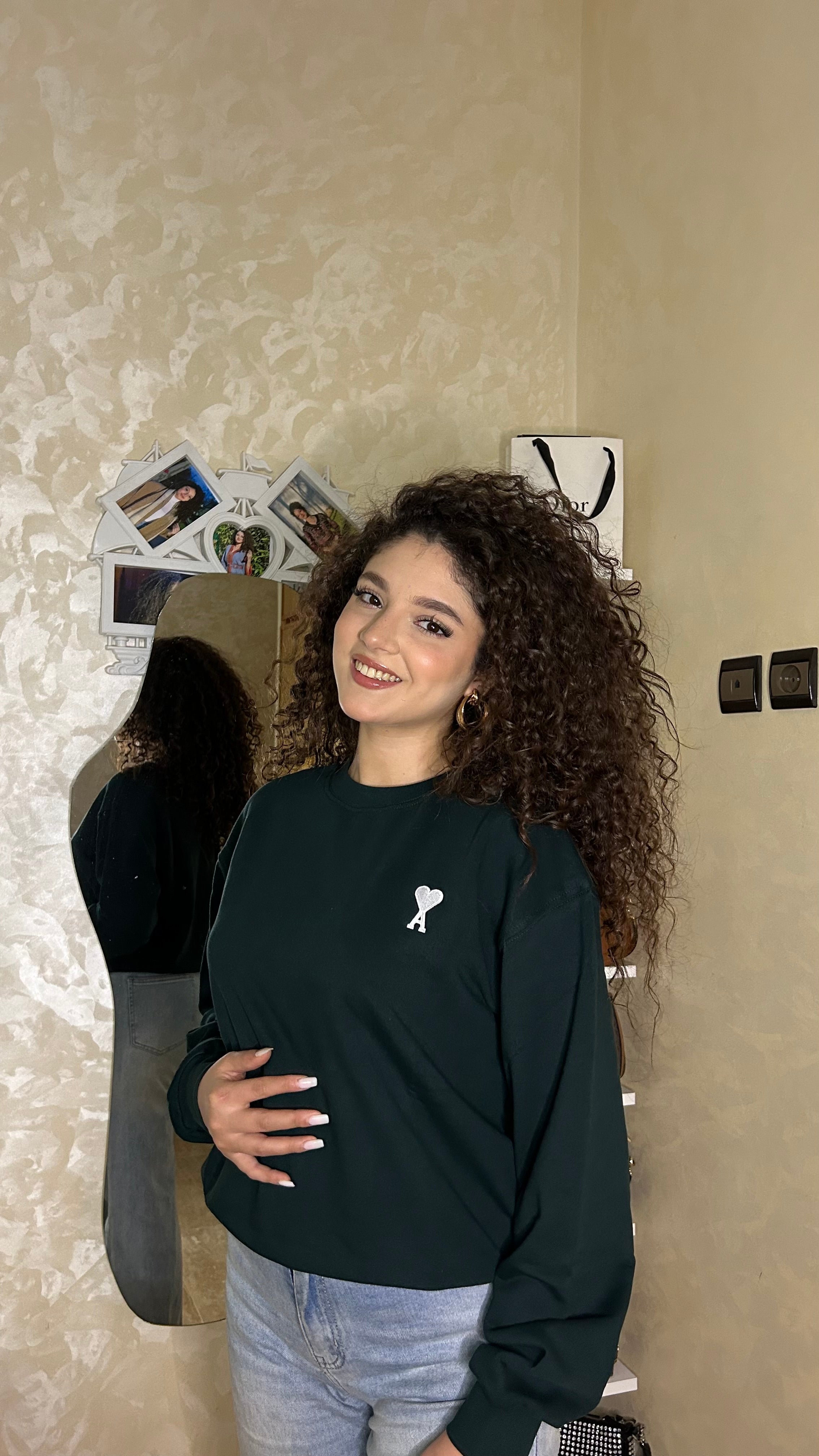 Pull ami paris manche longue